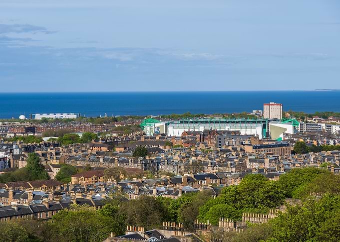 Edinburgh Leith Cityscape