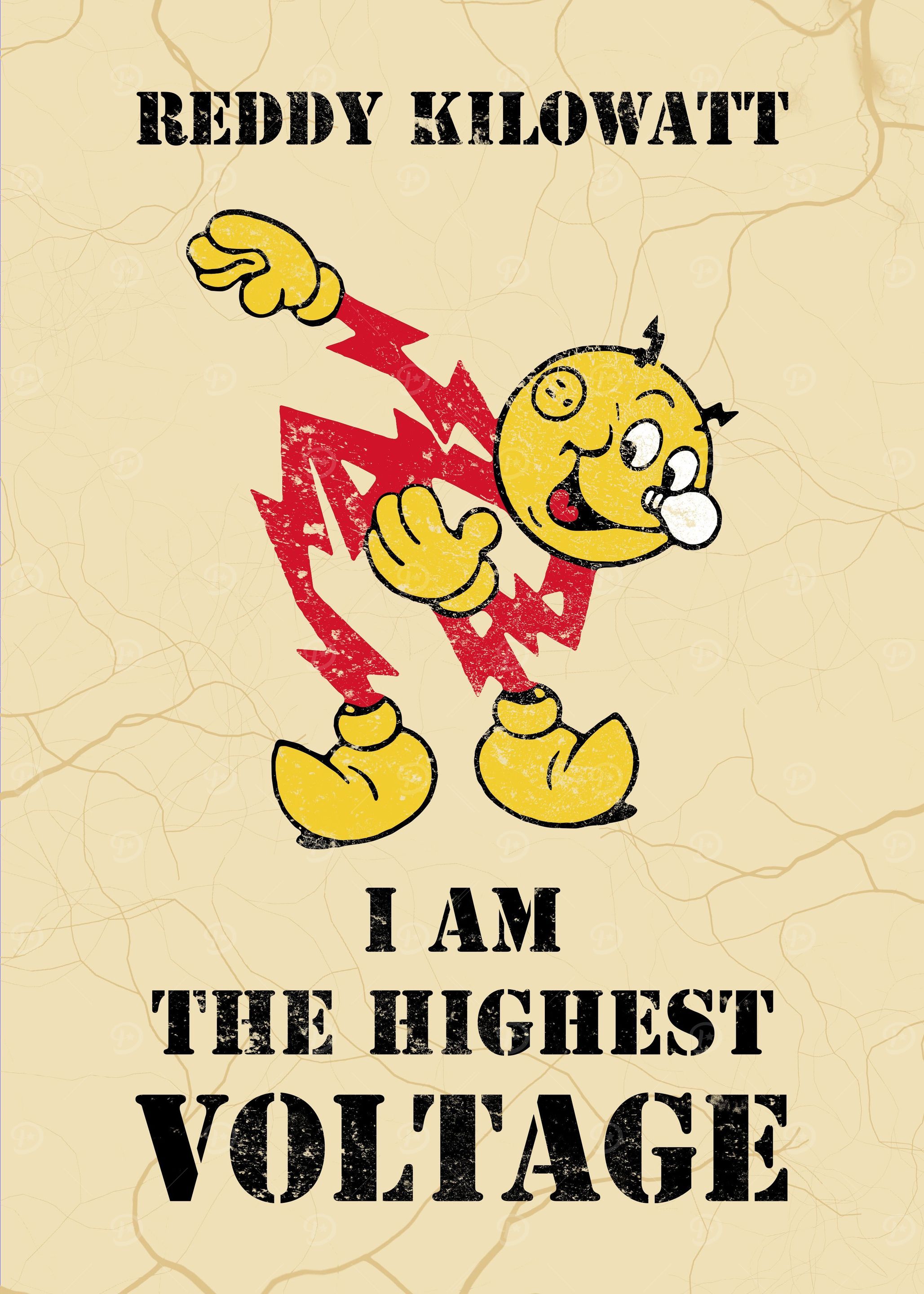 Reddy Kilowatt Voltage