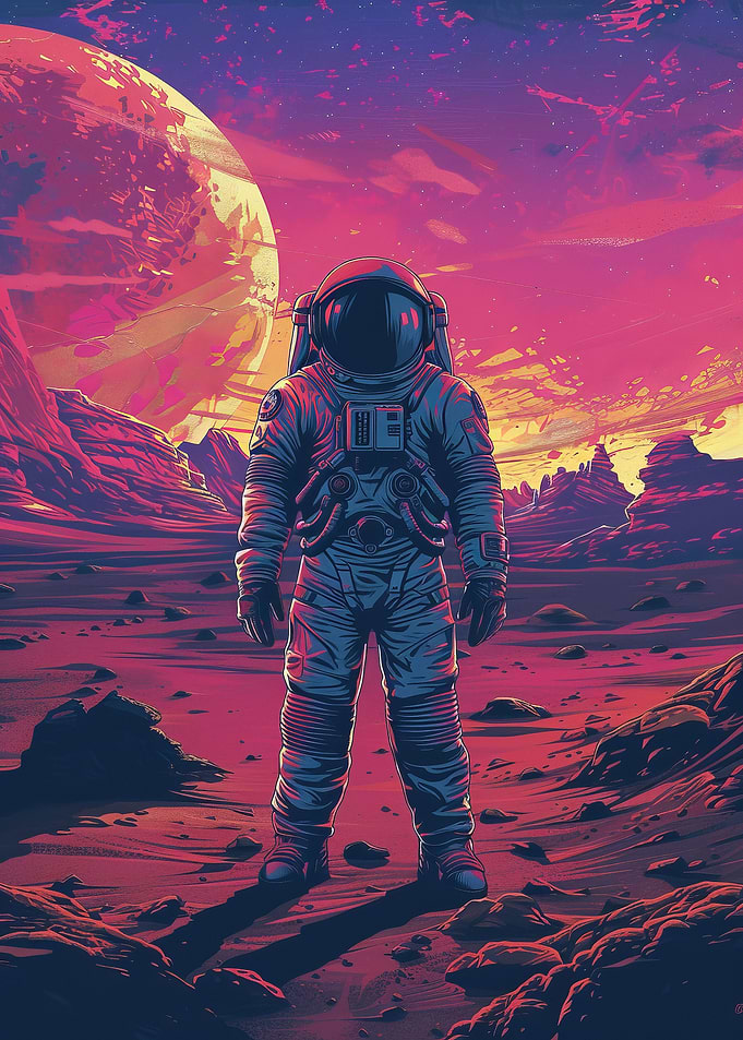 Astronaut In Space