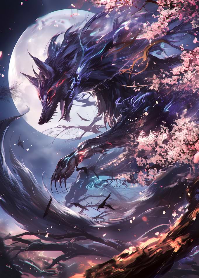 evil kitsune fox