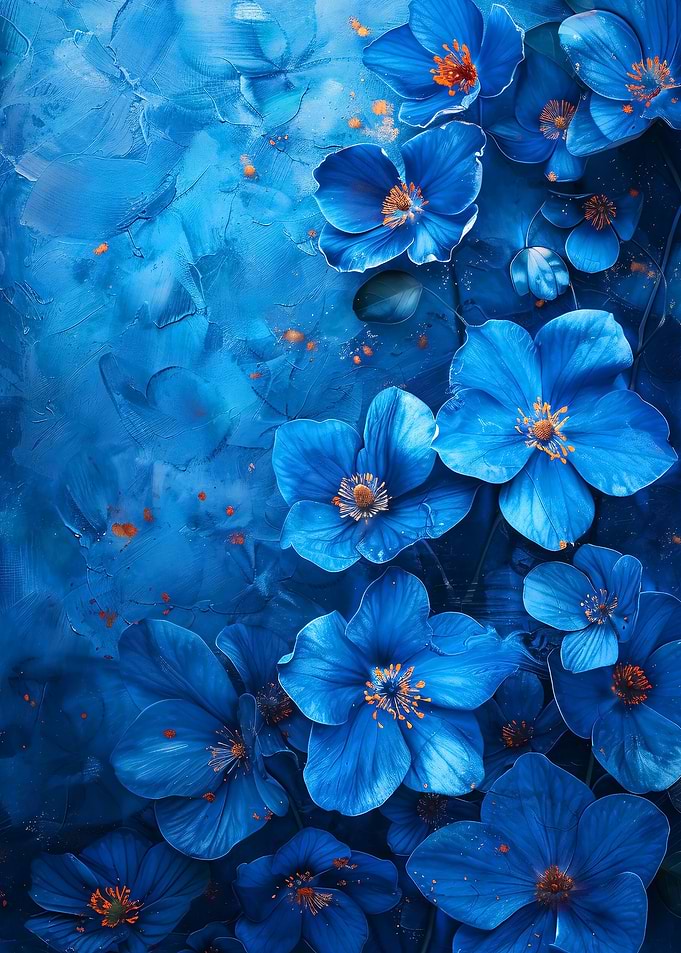 Blue Flowers