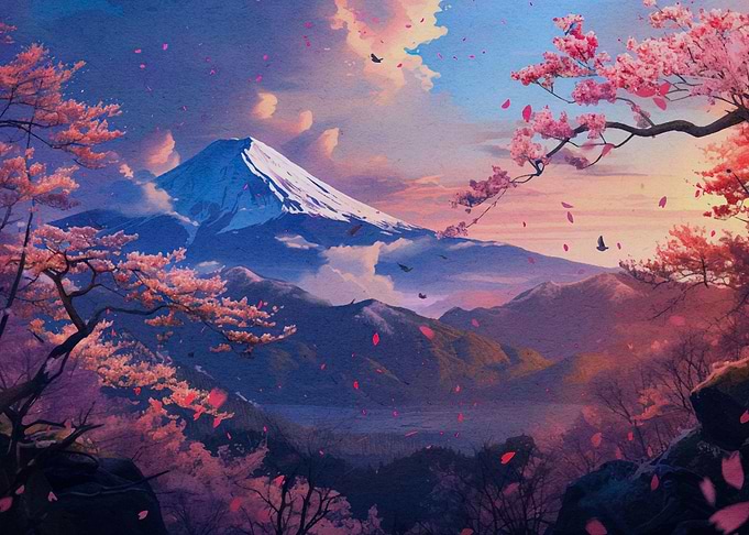 mount fuji japan