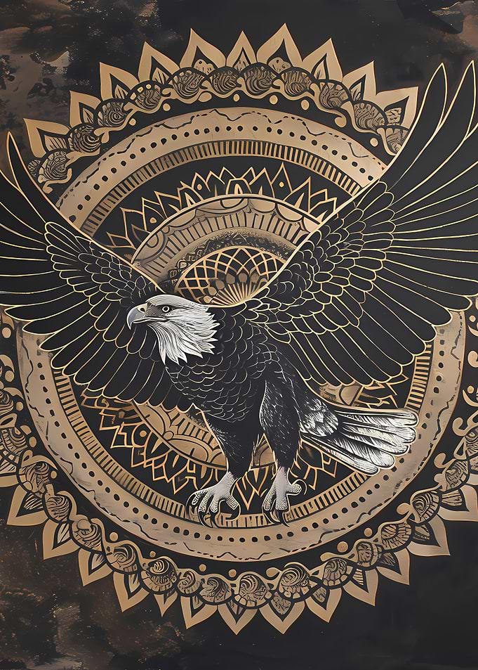 Mandala Eagle