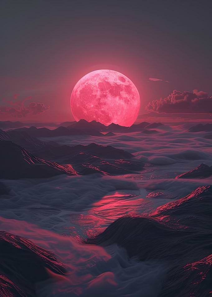 Pink Sunset Fantasy