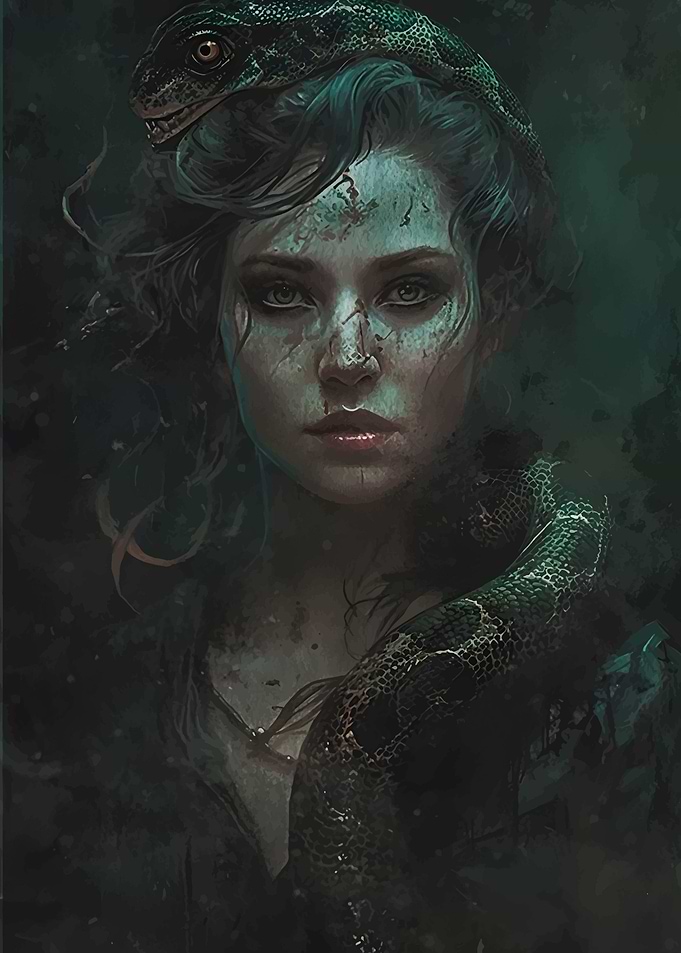 Snake Girl 3 Medusa Seri