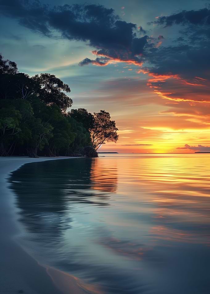 Sunsets Gentle Embrace