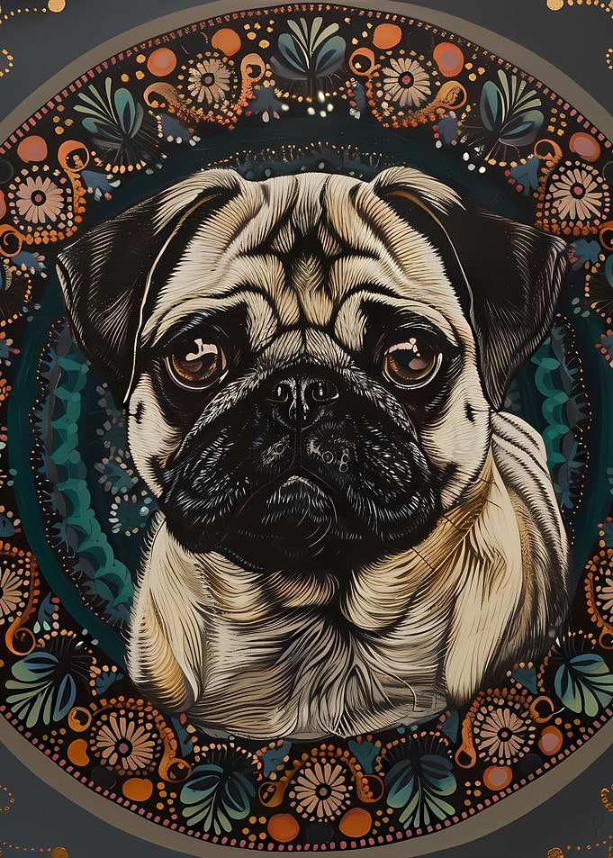Mandala Pug