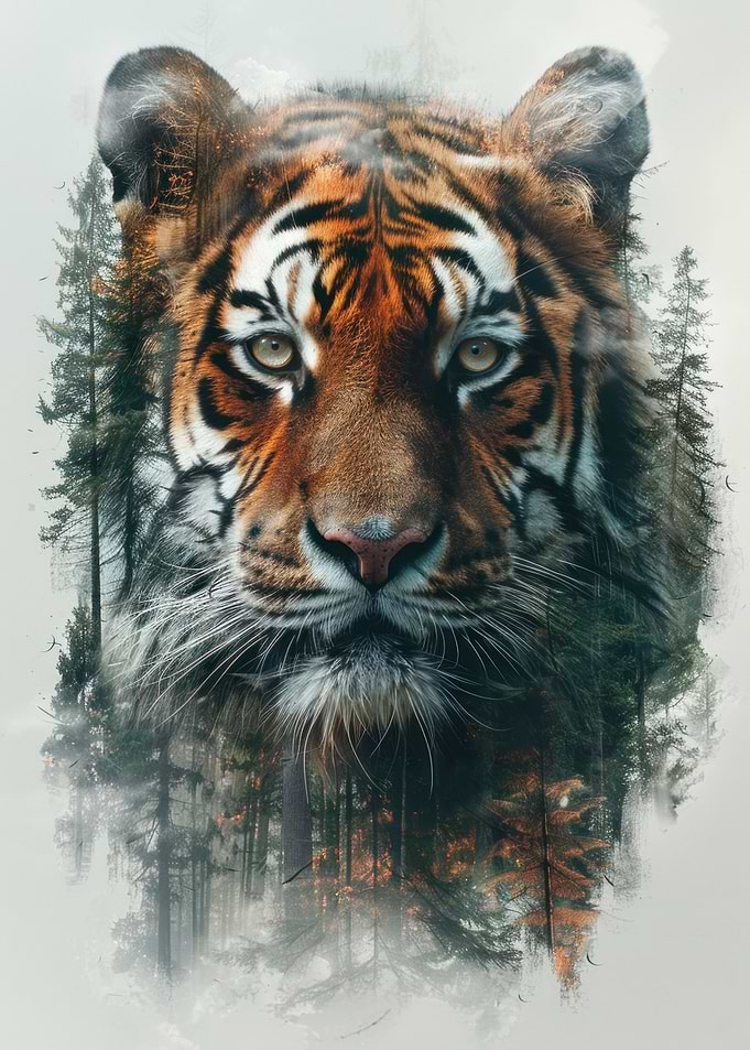 Tiger portrait