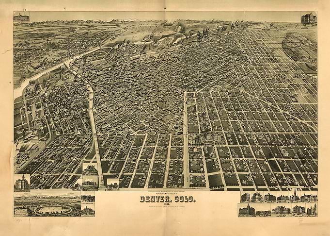 Denver Colorado 1889