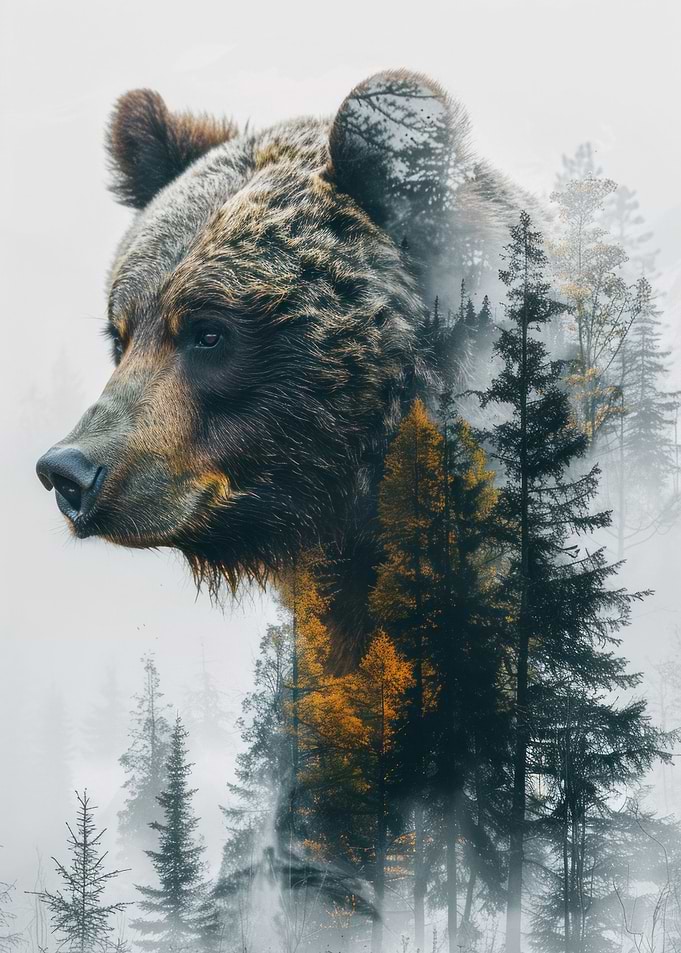 Bear portrait