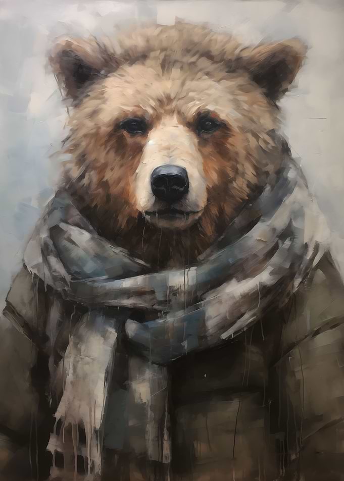 Cuddly Brown Bear