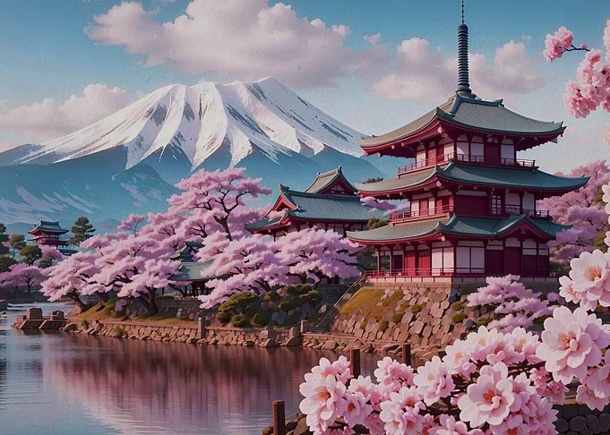 japanese cherry blossoms