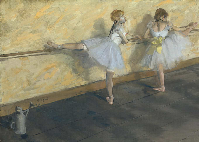 Dancers Practicing
