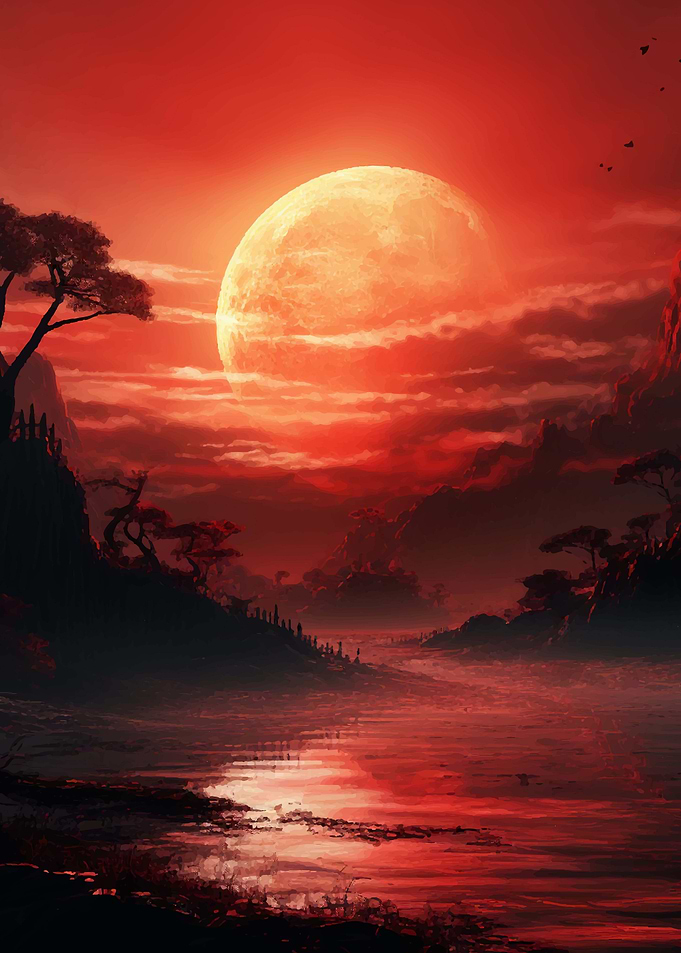 Red moon japanese