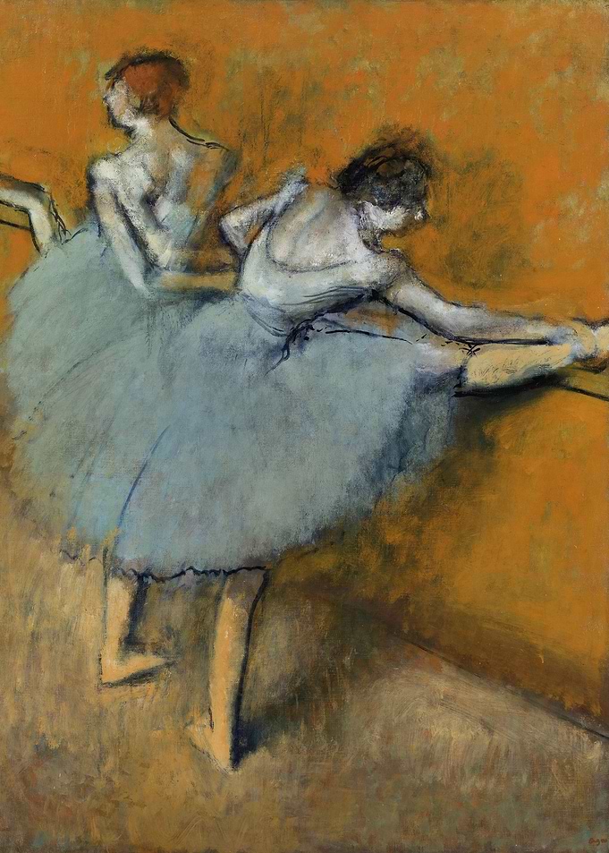 Dancers at the Barre