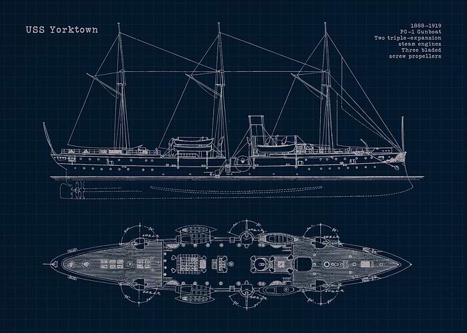 1888 gunboat