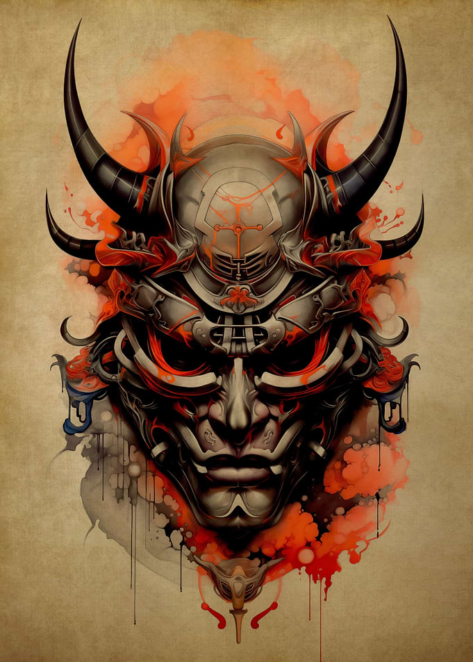 Oni Samurai No4