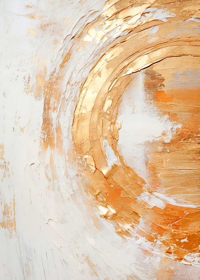 ABSTRACT ART Blazing Heat
