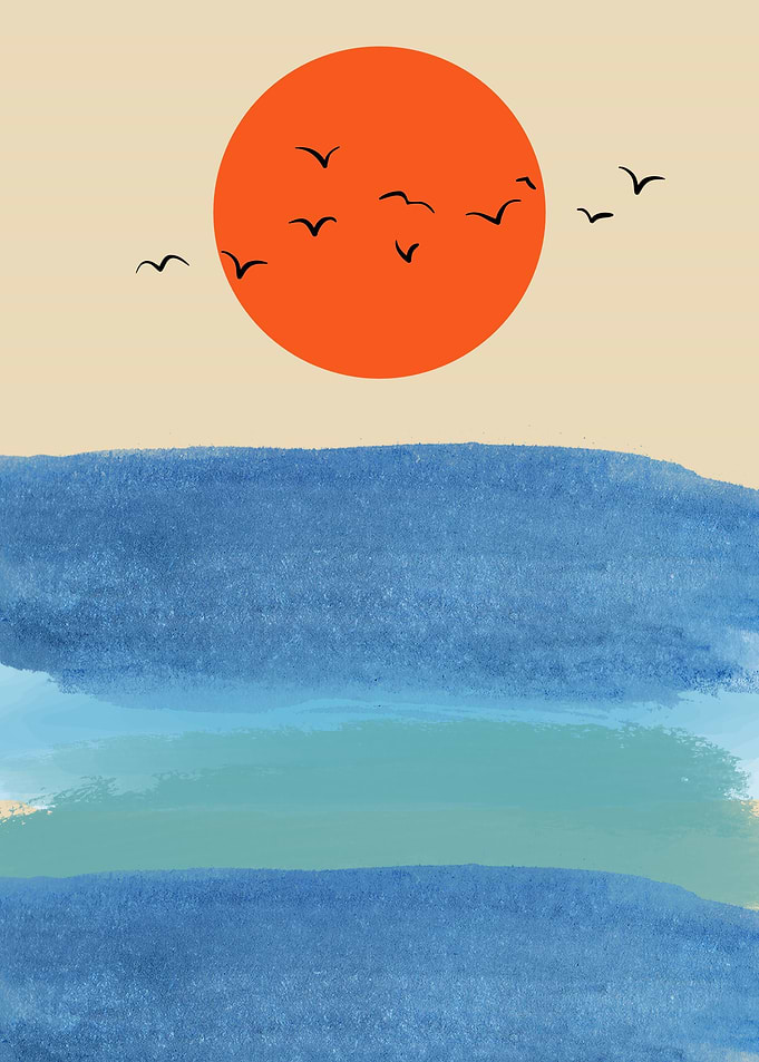 Sunset At The Beach