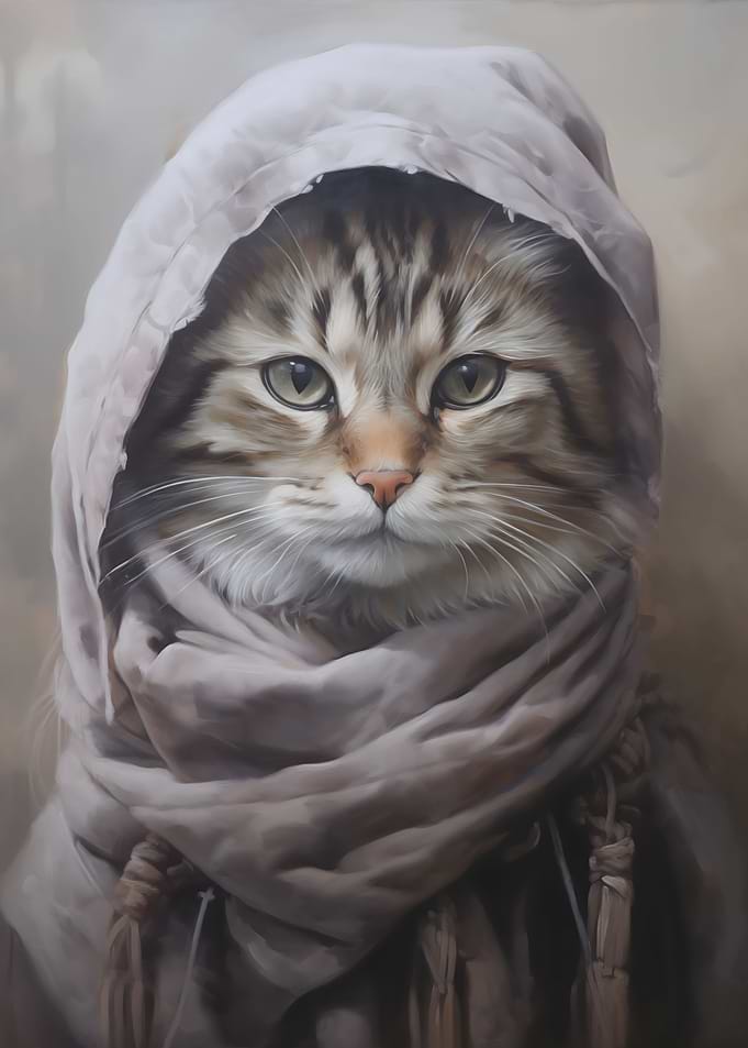 Cute Cuddly Cat