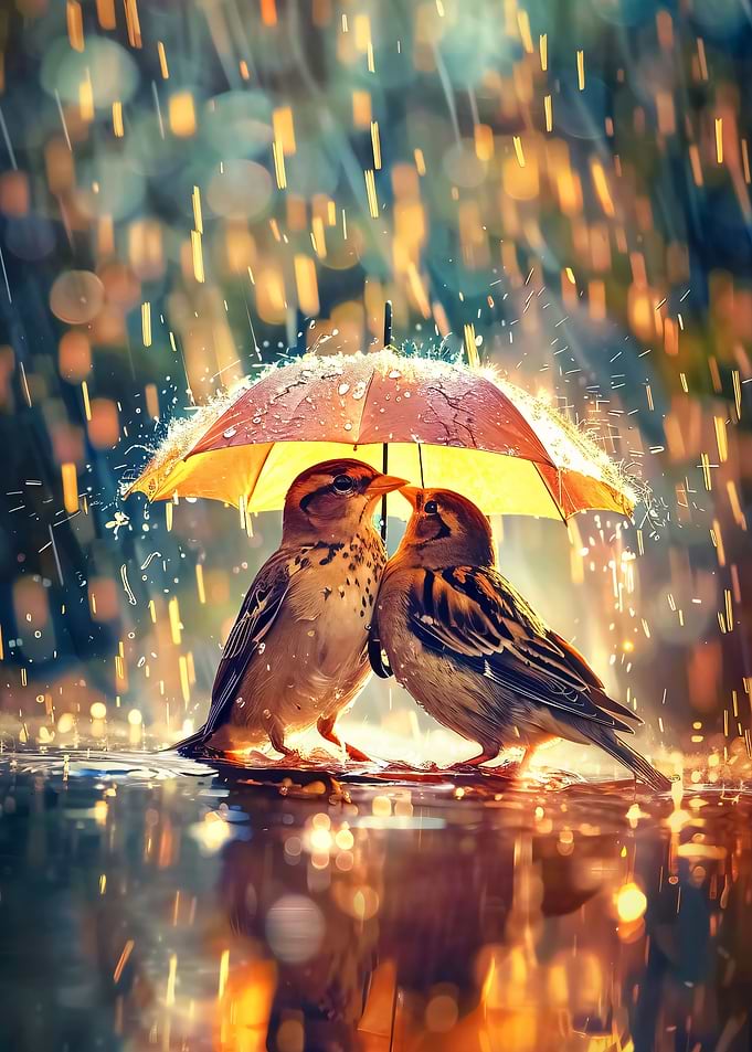 Raining Birds