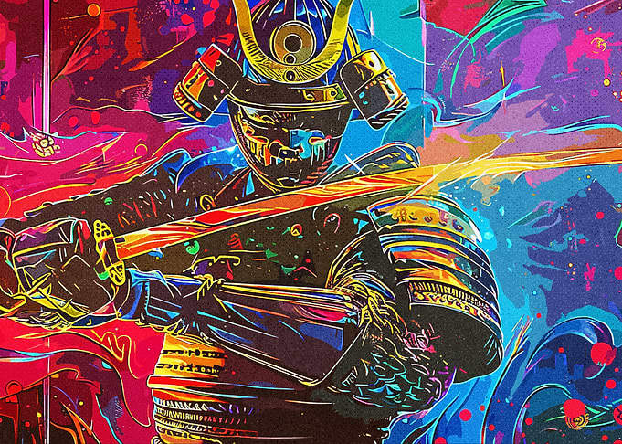 Colorful Samurai