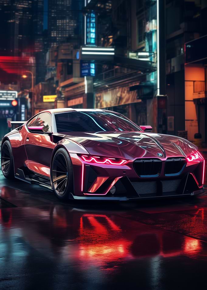BMW Neon Night Racer