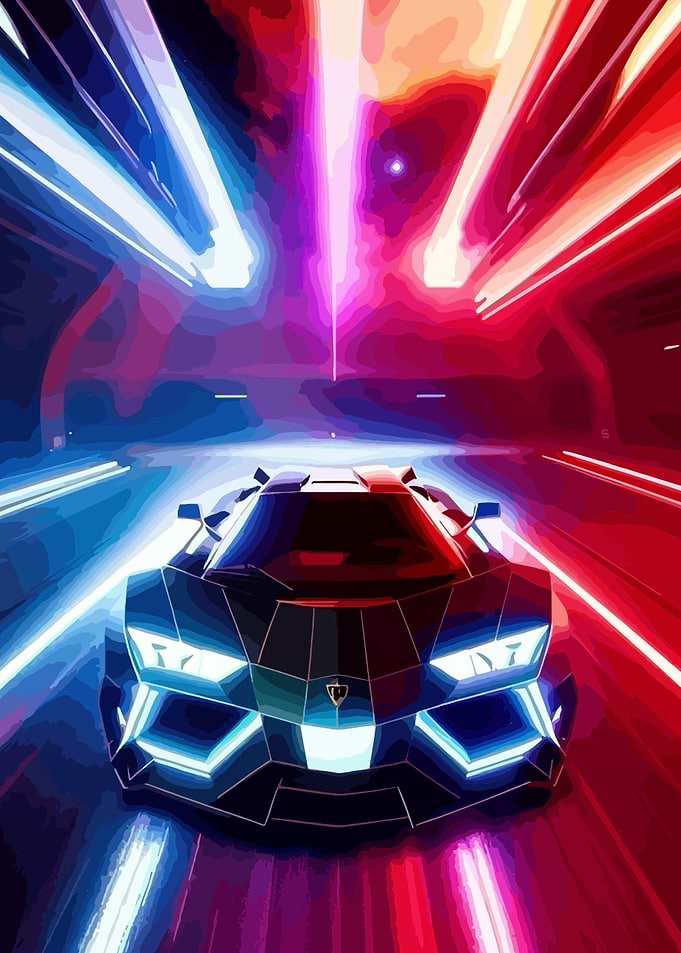 Neon Car