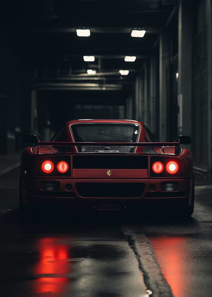 Ferrari F40 Red Lightning