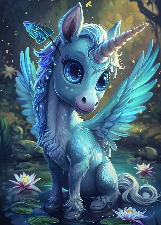 baby unicorn cute