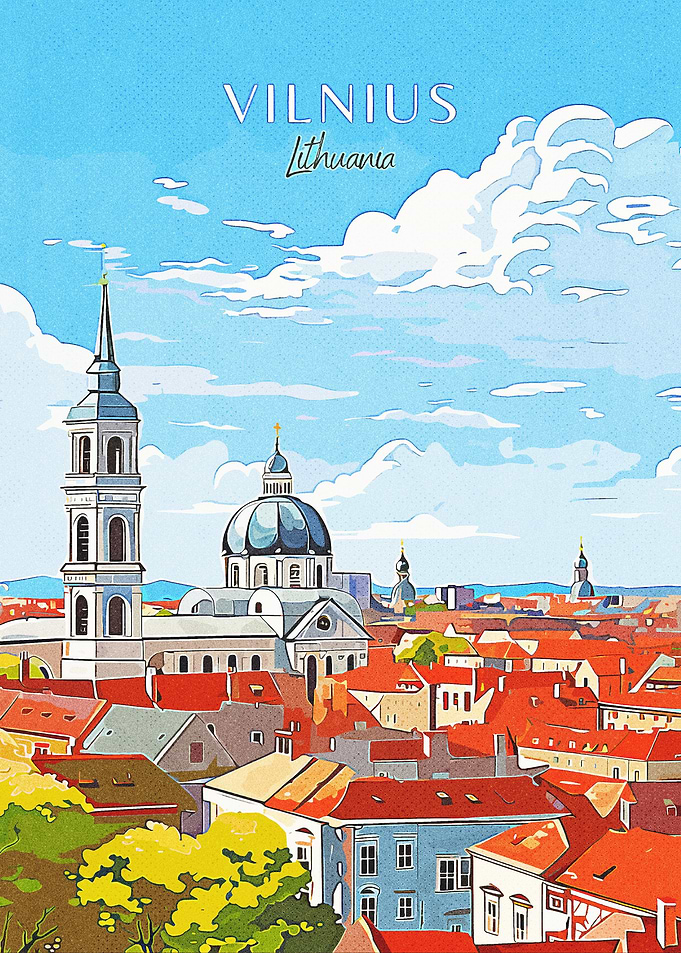 Lithuania Vilnius Travel