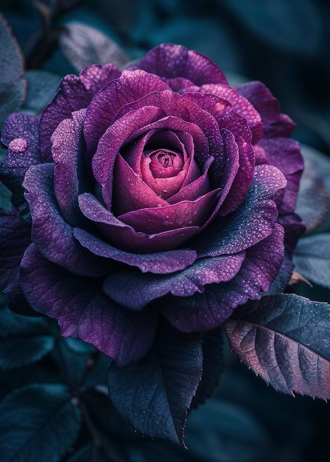 rose flower neon