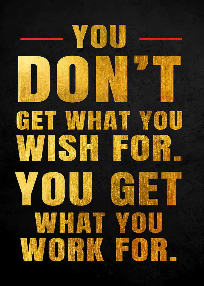 Wish vs Work For It poster