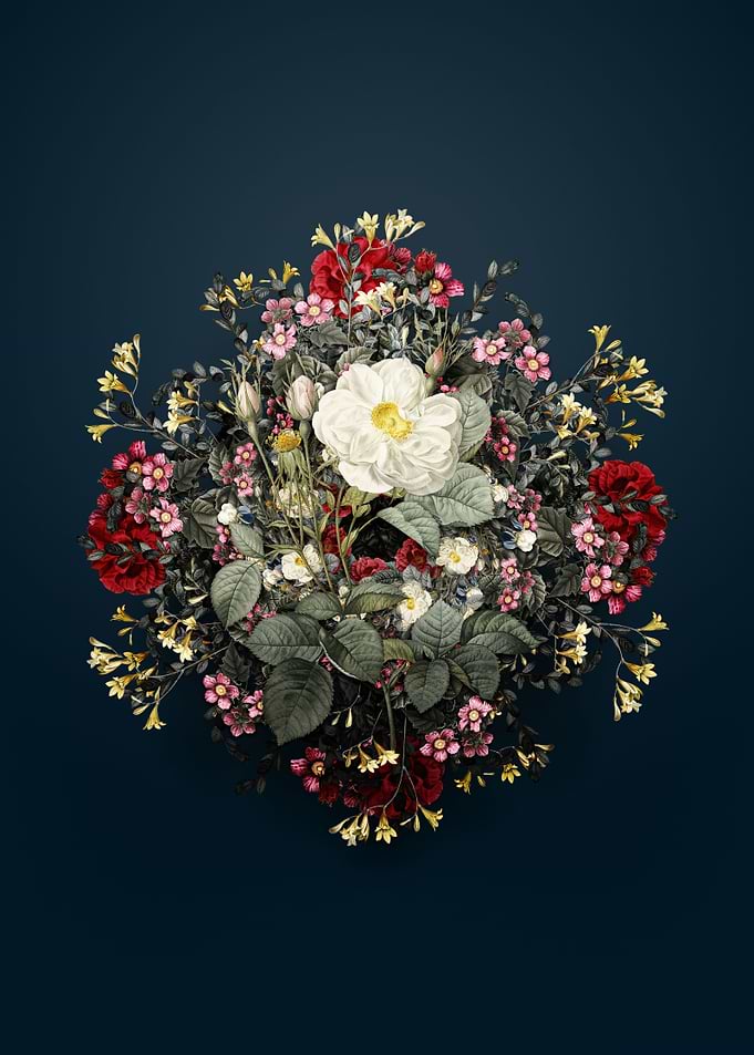 White Rose of York Wreath