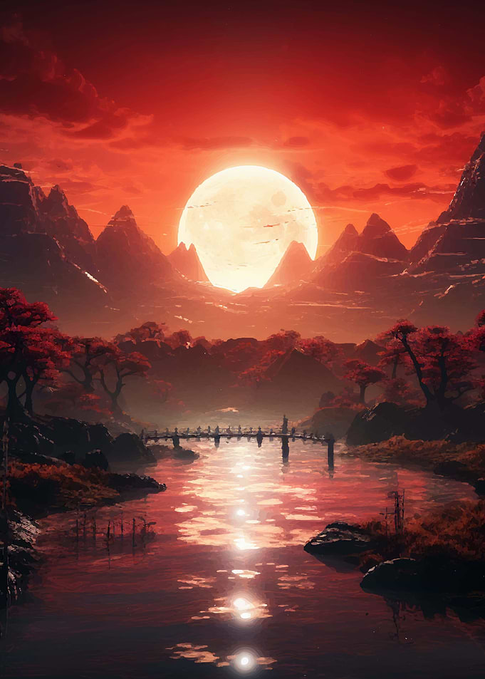 Red moon japanese