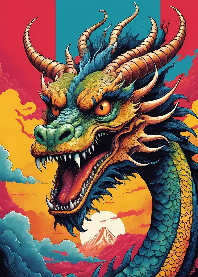 Japanese Dragon 1
