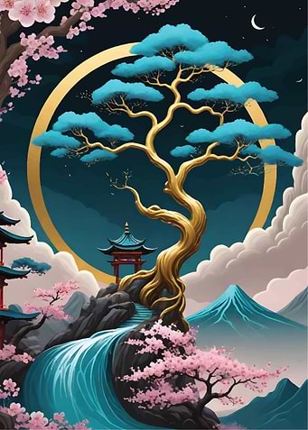 Cherry Blossom Bonsai Tree