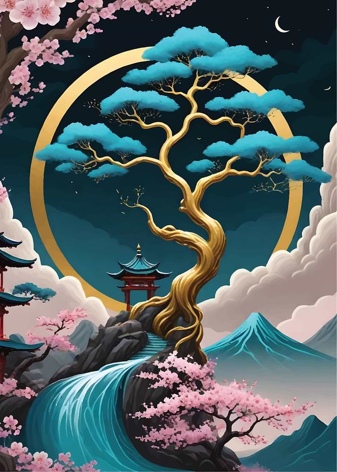 Cherry Blossom Bonsai Tree