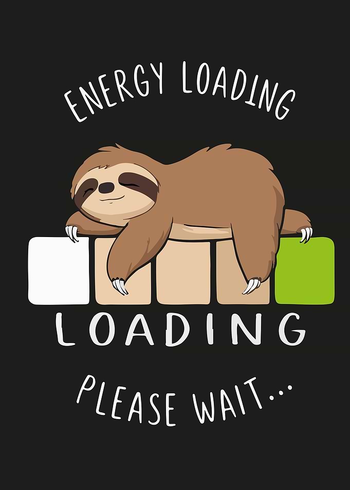 Lazy Sloth Humor
