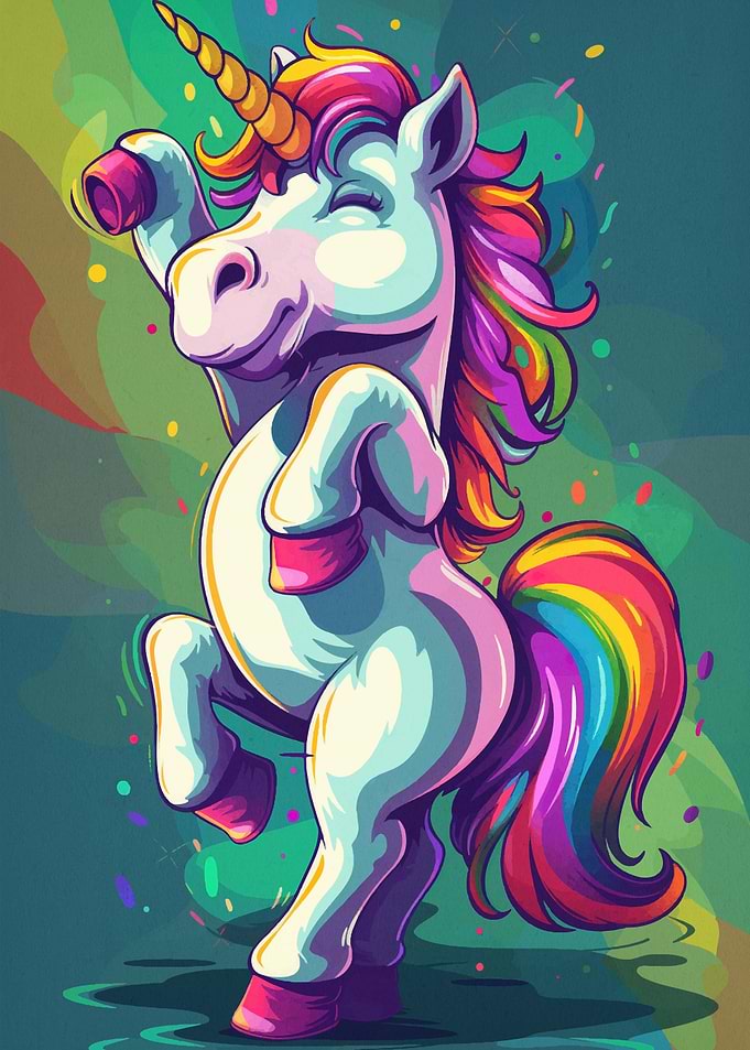 baby unicorn cute animal