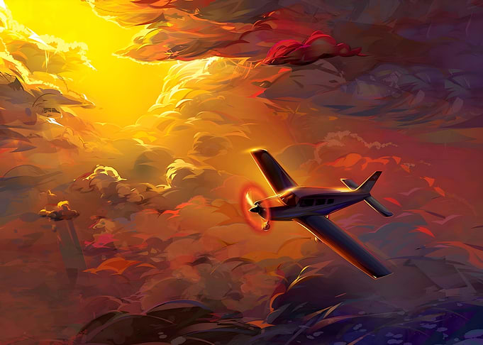 Flying Plane