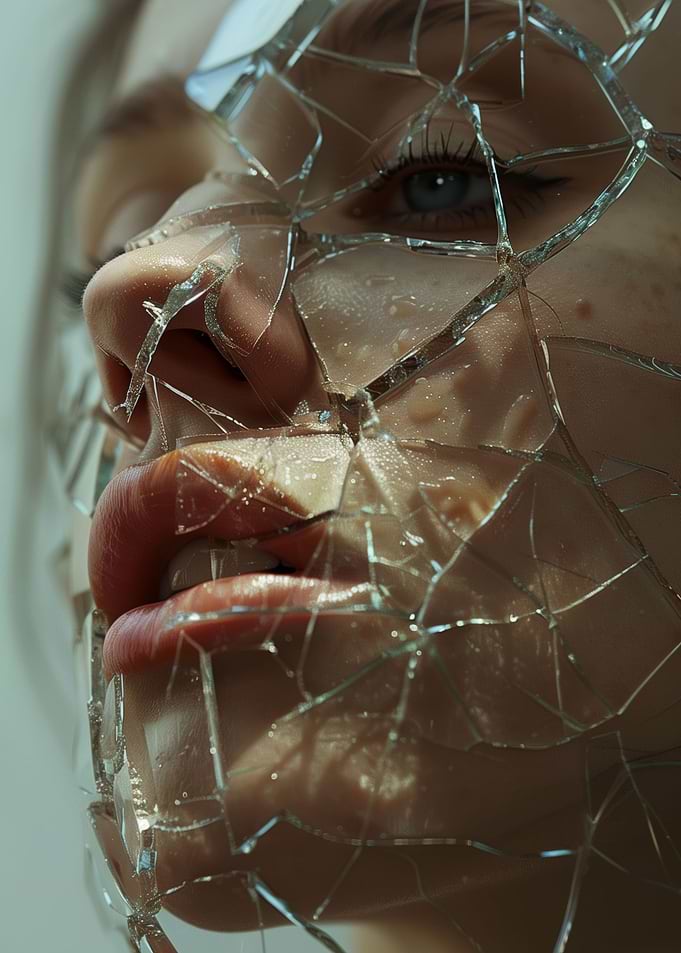 Girl With Glass