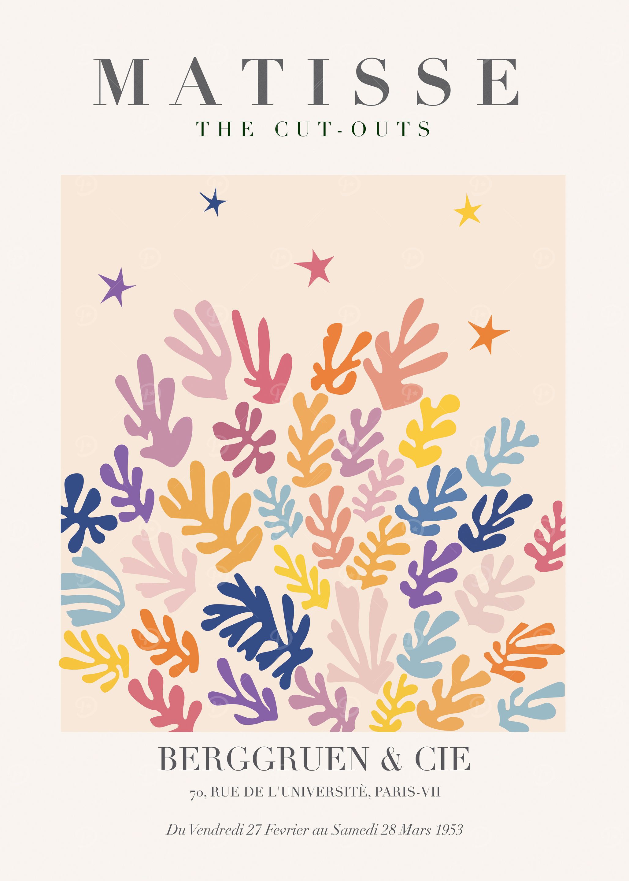 COLORFUL CORALS MATISSE