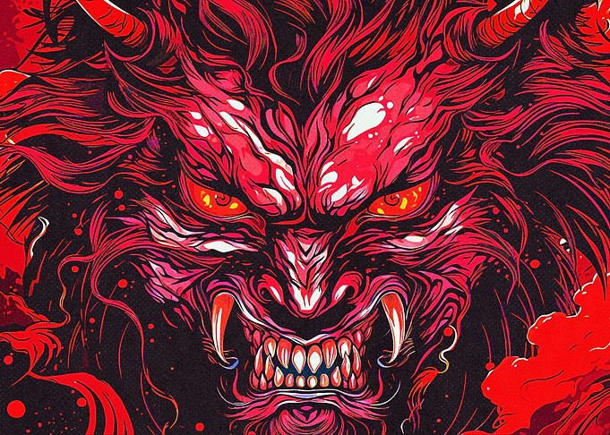 Demon Kabuki Samurai