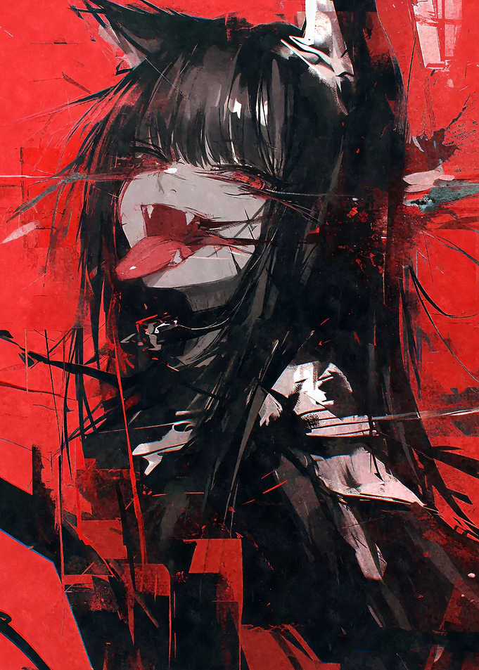 Vampire Anime Cat Girl