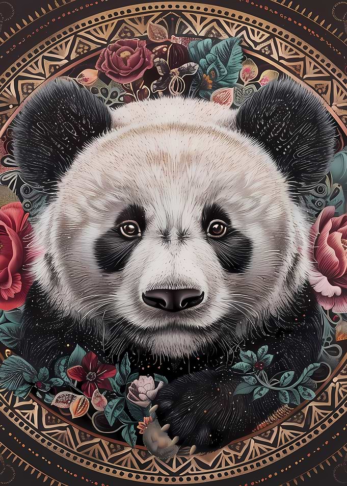 Mandala Panda
