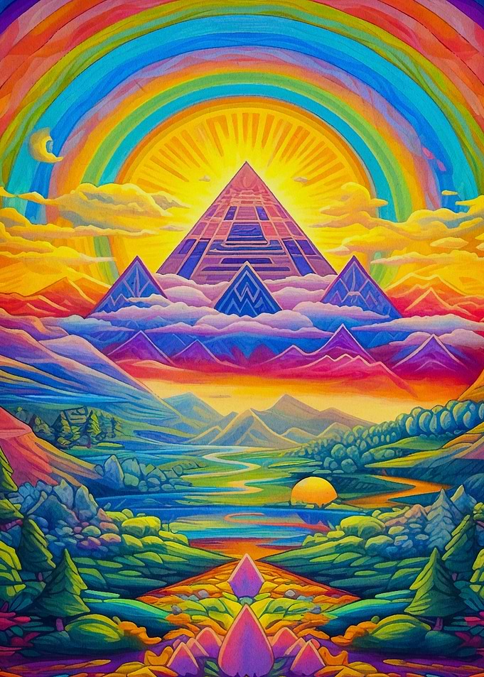 psychedelic nature