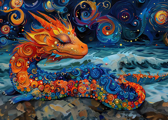 Abstract Sea Dragon