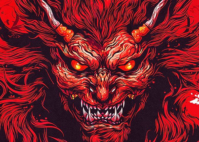 Mask Demon Samurai