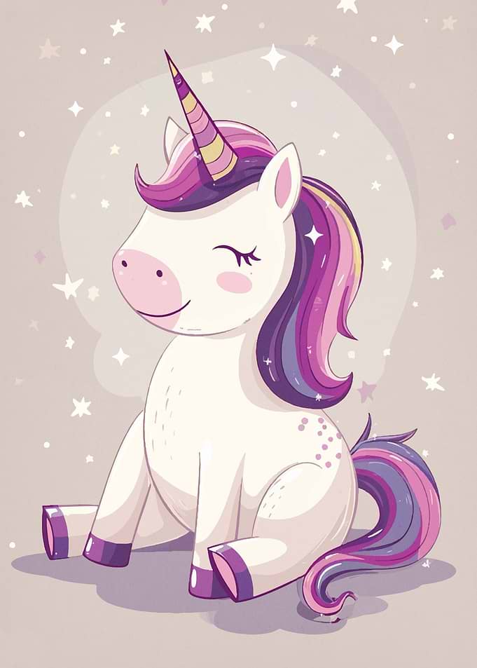baby unicorn cute animal